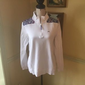 Vineyard Vines Shep pullover sweatshirt.